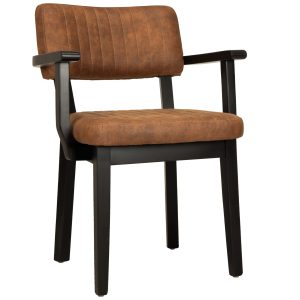 96124400 Armstoel Patrick Cognac 1hrr