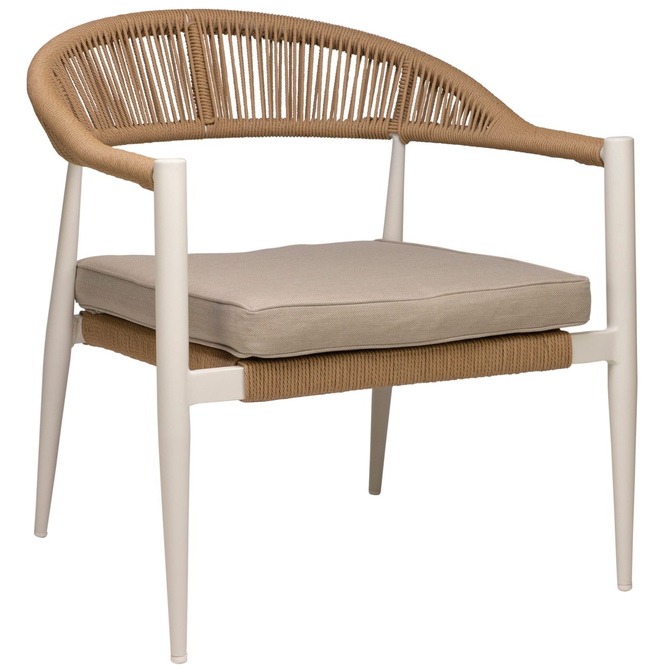 96917340 Jonah Lounge Set Wit Naturel 3hr