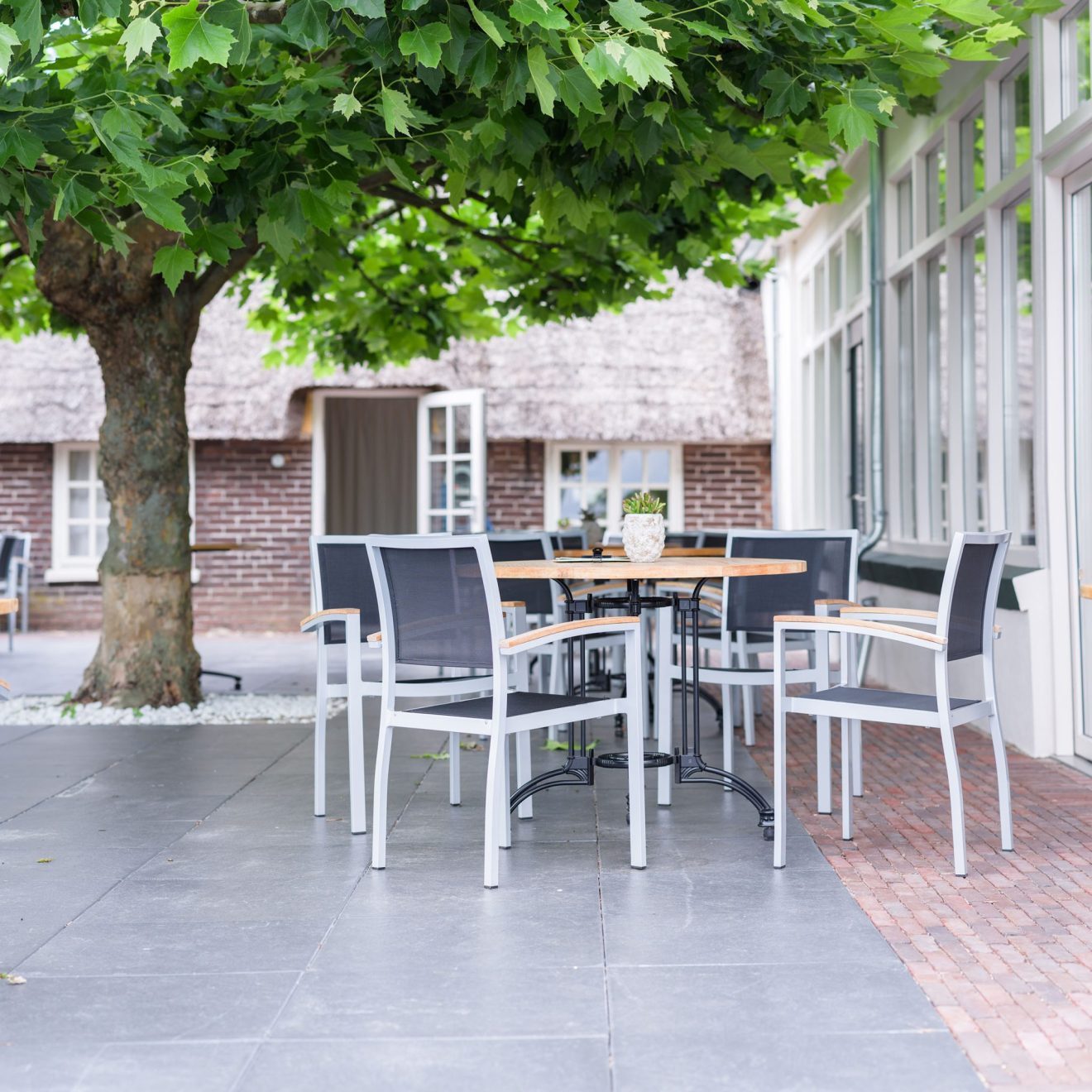 96906988 Terrasstoel Cenon Wit 6hr