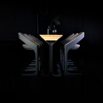 95408150 Onda Diningset Zwart 3hr