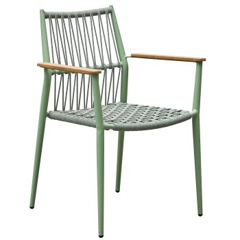 95417260 Terrasstoel Bali Groen 1hr