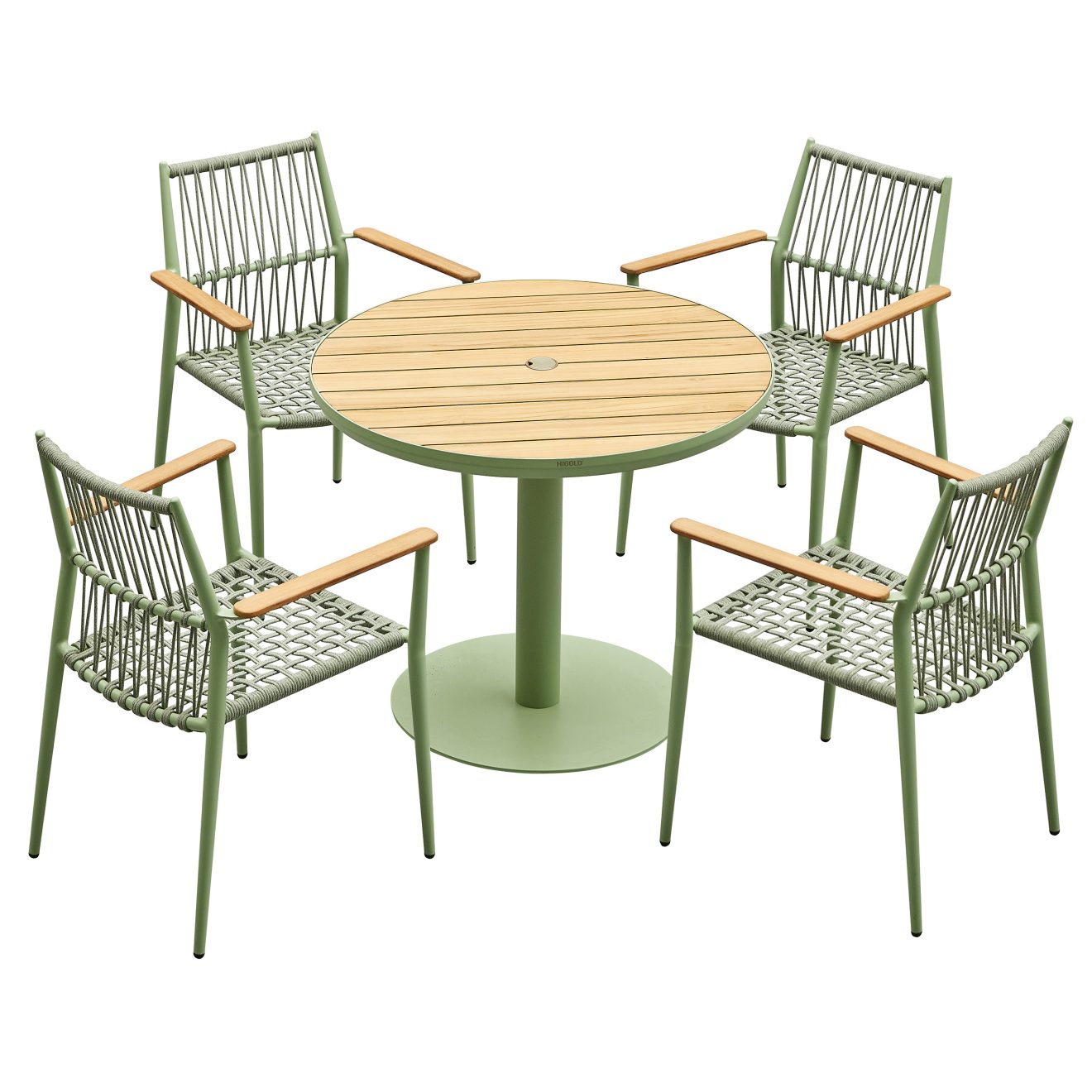 95417300 Terrastafel Bali Groen 2hr