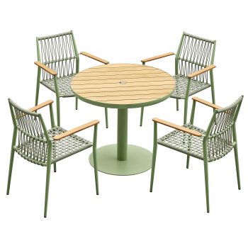 95417300 Terrastafel Bali Groen 2hr