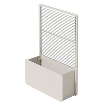 95417480 Lilia Planter Taupe 1hr