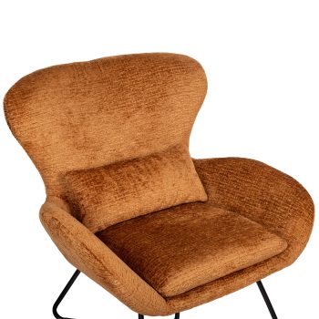 96126870 Eden Lounge Stoel Cognac 6hr