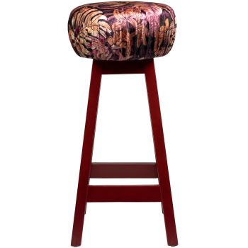 96207130 Barkruk Mokum Printed Purple Red 2hr