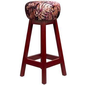 96207130 Barkruk Mokum Printed Purple Red 3hr