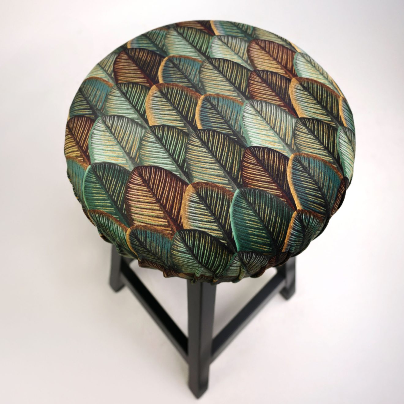 96207140 Barkruk Mokum Printed Green Green 8hr