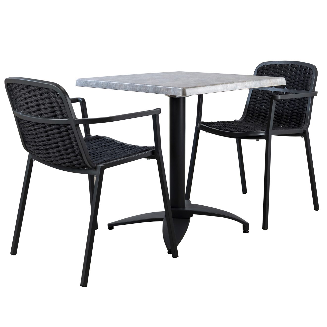 96920050 Terrasset 3 Delig Zwart Zinc 1hr