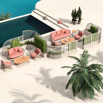 Lilia Planter Taupe Sfeer 2hr