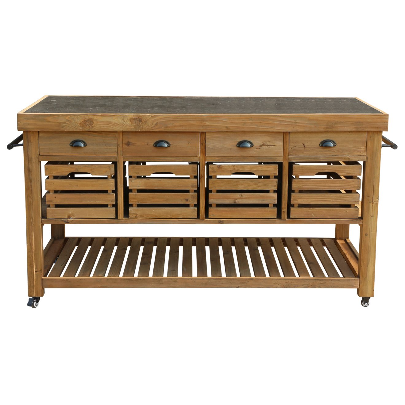 95100170 Cotto Outdoor Island 4 Drawers Nature 2hr