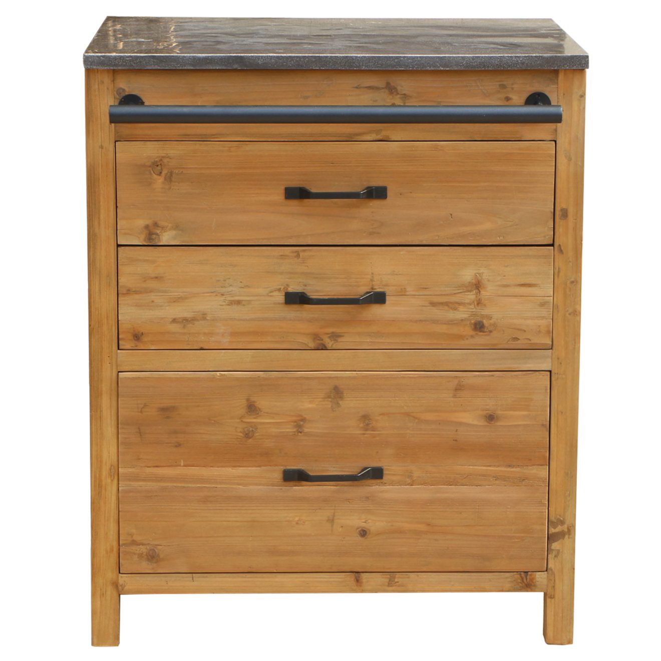 95100220 Zoliva Oudoor 3 Drawers Nature 2hr