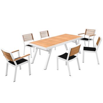 95402380 Diningset 7 Delig 1hr