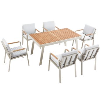 95404680 Nofi Dining Taupe 7 Delig 1hr