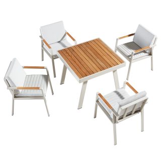 95408770 Nofi Dining Taupe 5 Delig 1hr