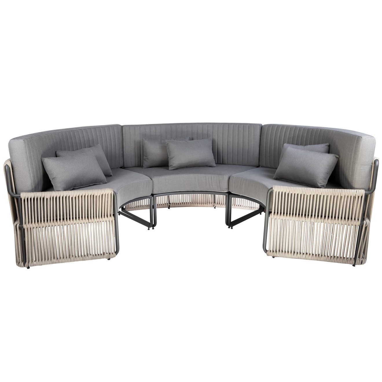 95410620 Terrasbank Roma Small Grijs 1hr