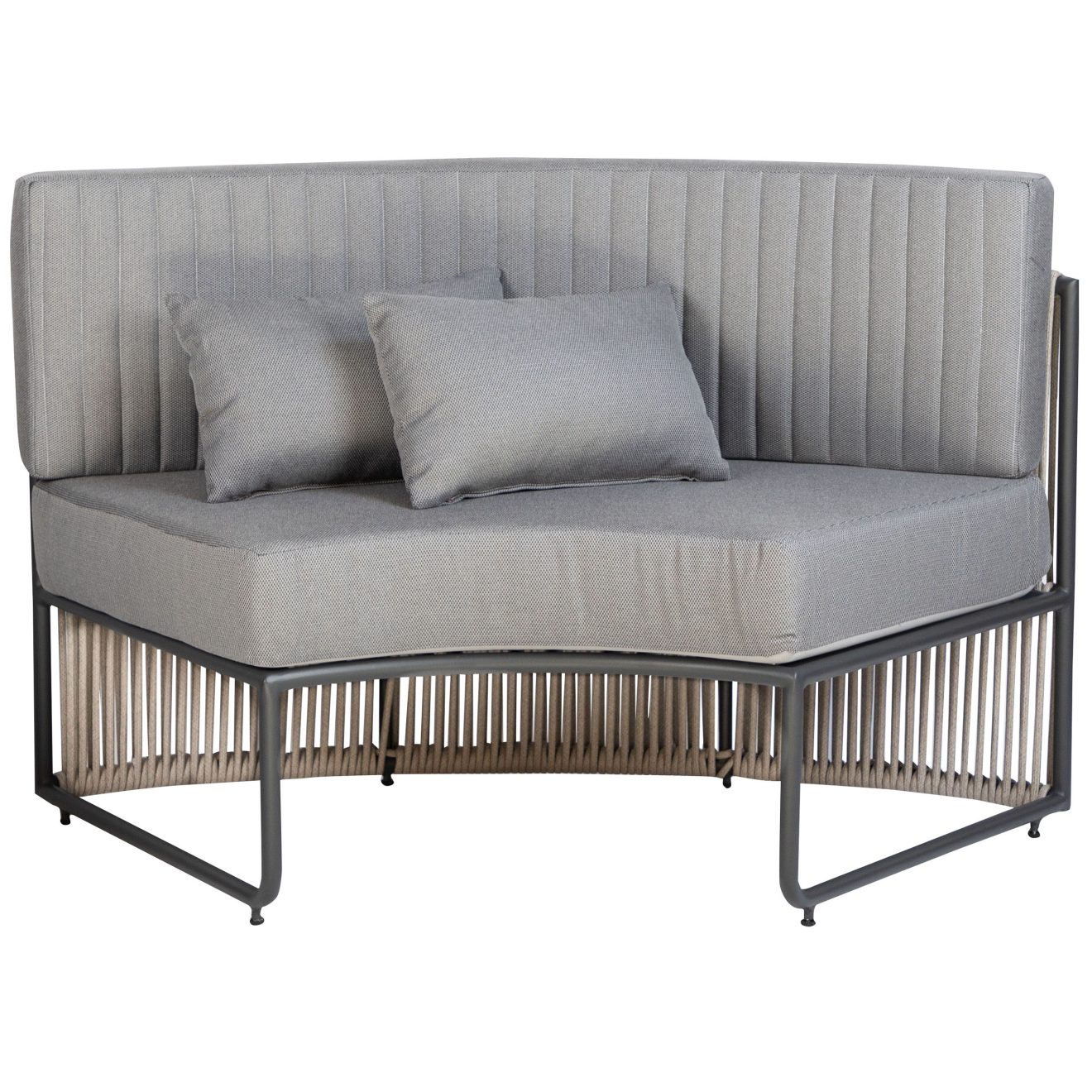 95410620 Terrasbank Roma Small Grijs 3hr