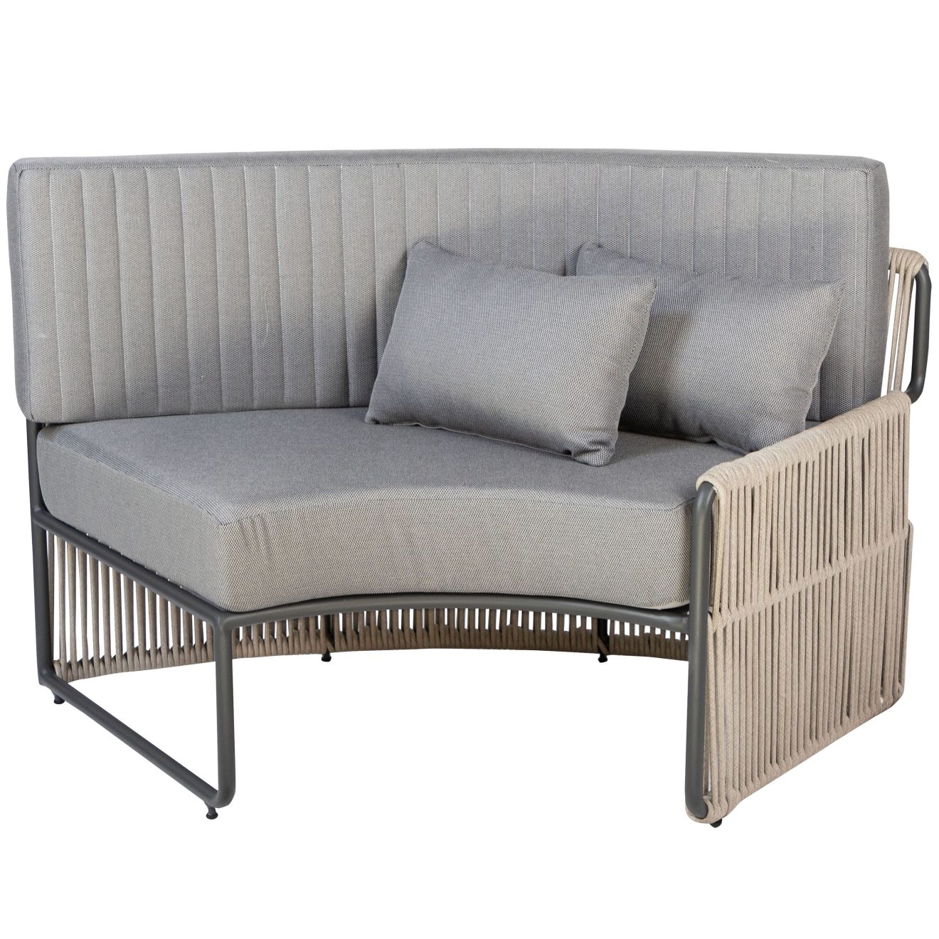 95410620 Terrasbank Roma Small Grijs 4hr