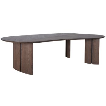 96412780 Avenue Eettafel 260cm Nella Armstoel Antraciet 3hr