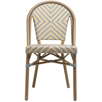 96906070 Terrasstoel Toby Blauw 2hr