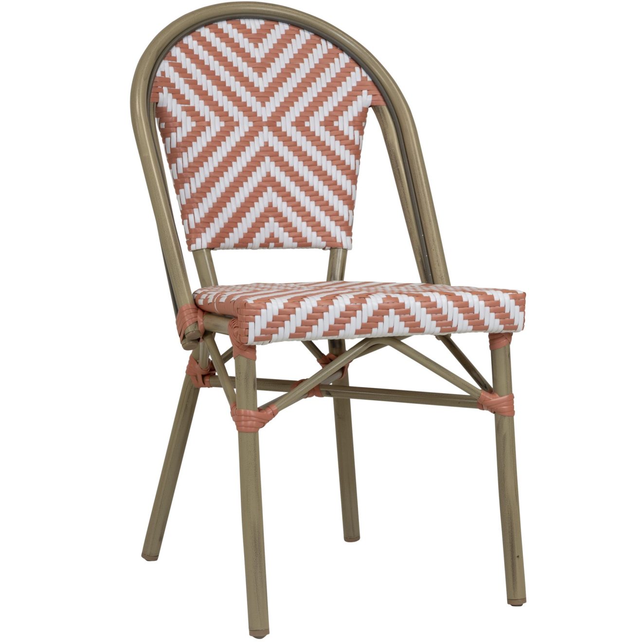 96906080 Terrasstoel Toby Roze 1hr