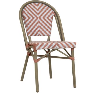 96906080 Terrasstoel Toby Roze 1hr