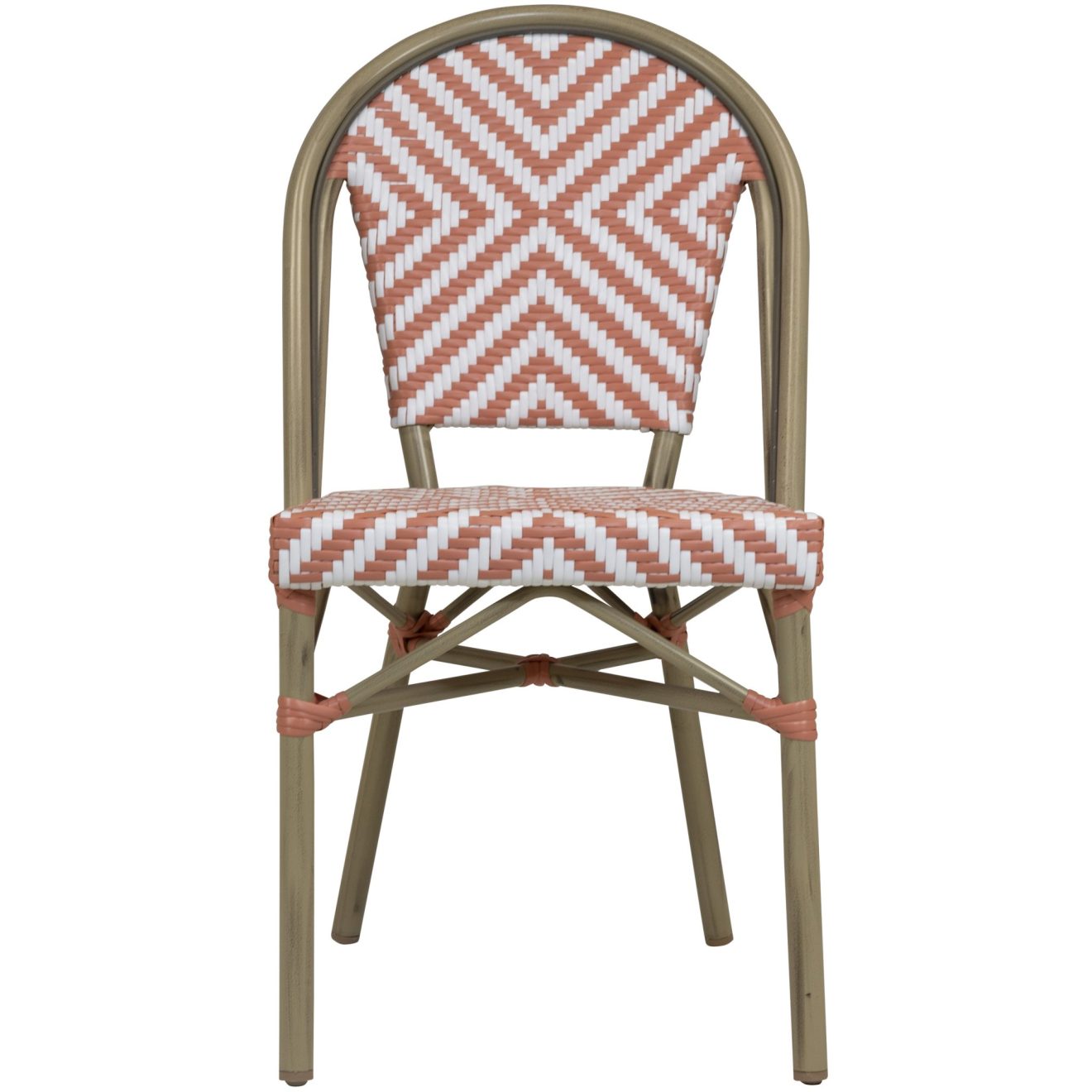 96906080 Terrasstoel Toby Roze 2hr