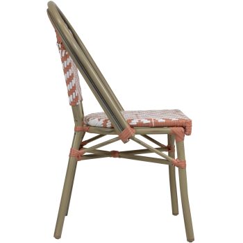 96906080 Terrasstoel Toby Roze 3hr