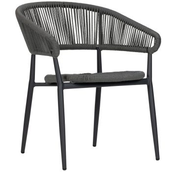 96910410 Terrasstoel Jacco Antraciet 1hr