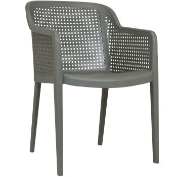 96910860 Terrasstoel Octa Taupe 1hr