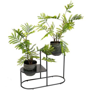 96911700 Planthouder Naudi Antraciet 1hr