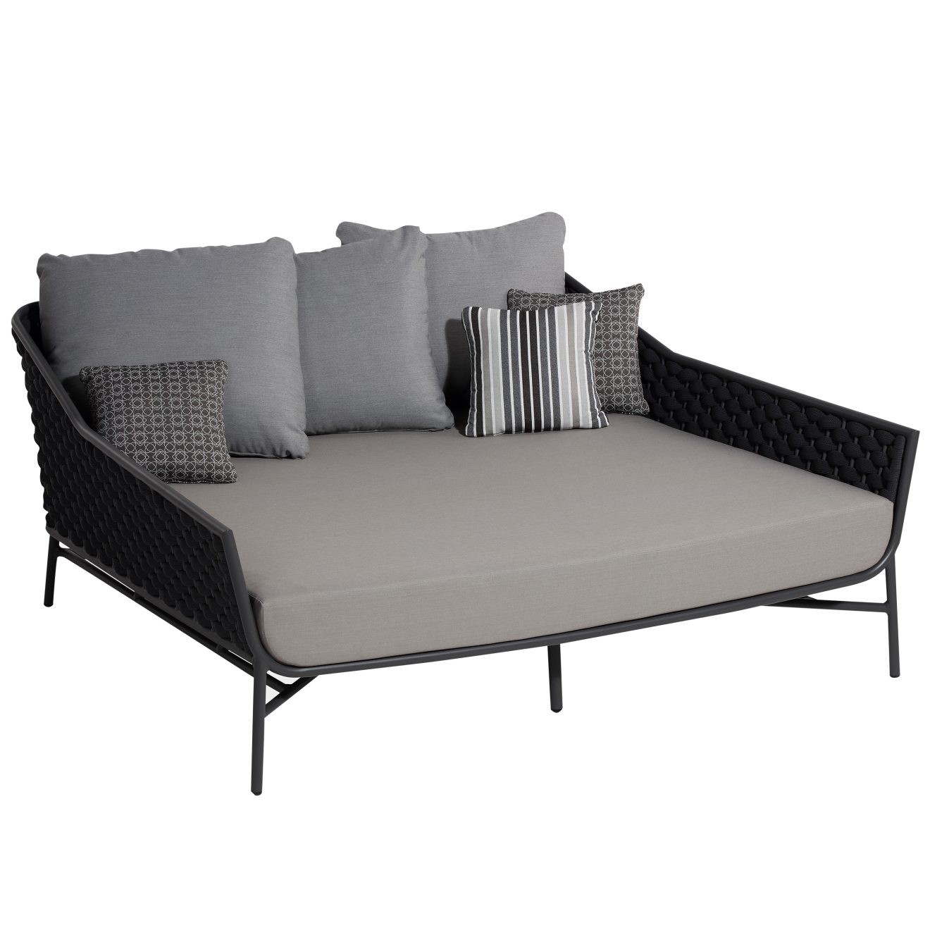 96911930 Sunlounger Rio Antraciet 1hr