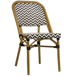 96914270 Terrasstoel Marceille Zwart 1hr