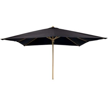 96918130 Lombok Parasol 3x3m Zwart 2hr
