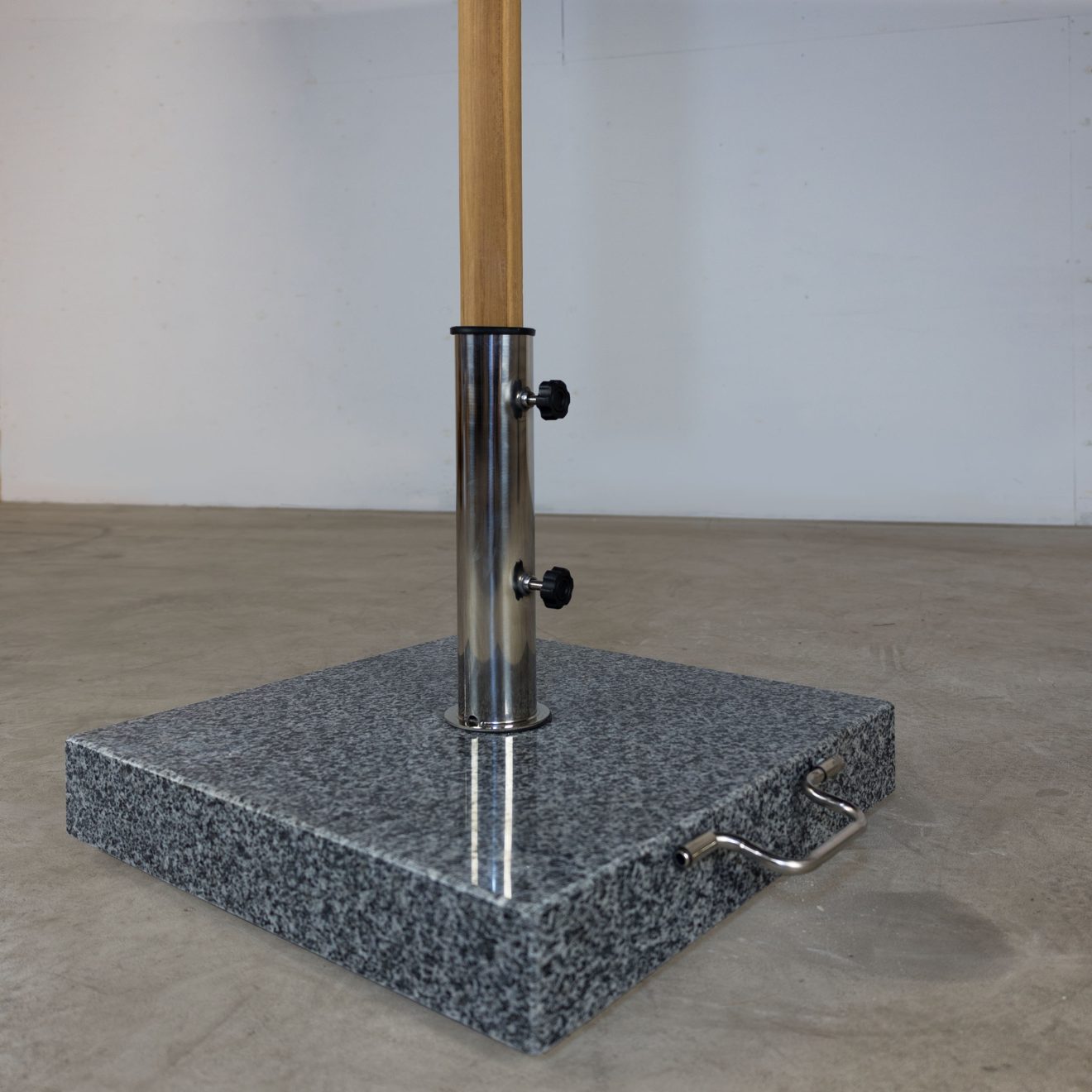 96918140 Borneo Parasol Ø3m Zwart 6hr