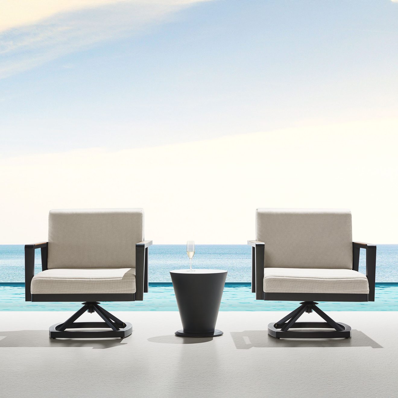 95408130 Emoti Swivel Sofa 3hr