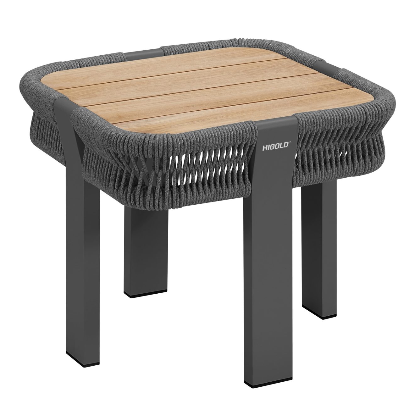 95414250 Borromeo Sunlounger Set Black 4hr