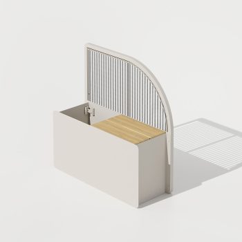 95418450 Lilia Planter Taupe 2hr