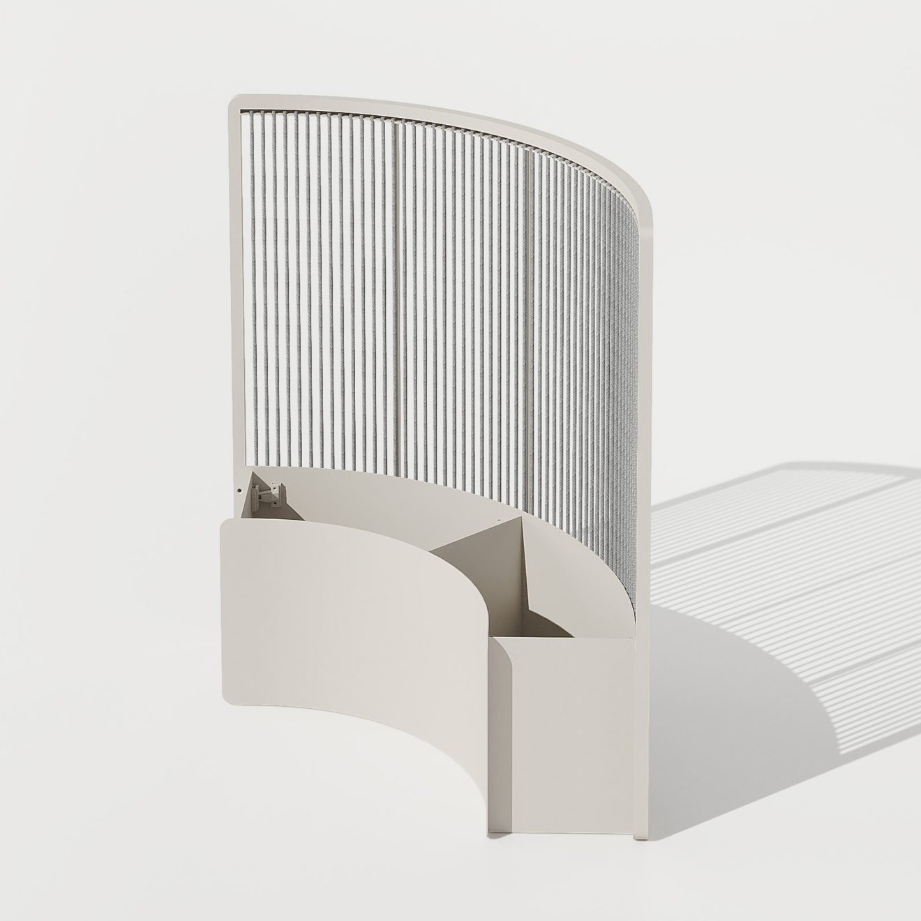 95418460 Lilia Planter Taupe 2hr