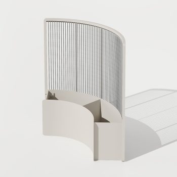 95418460 Lilia Planter Taupe 2hr