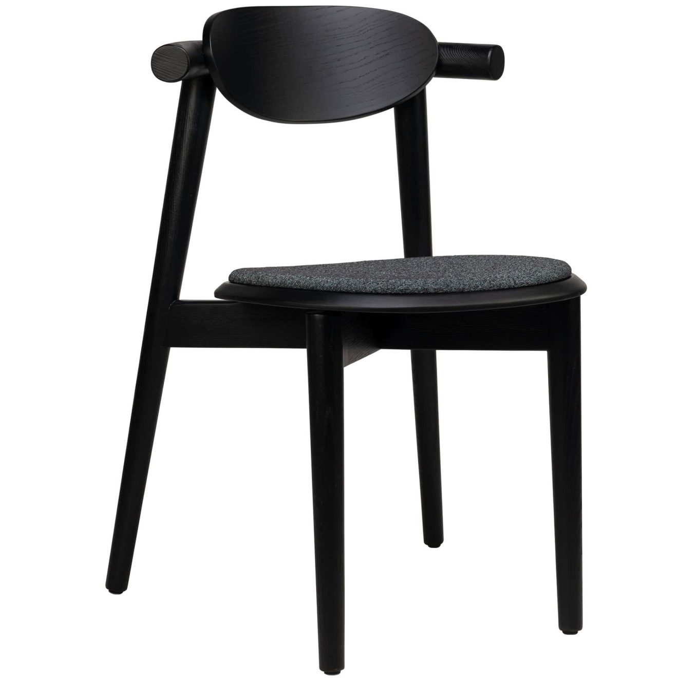 96126960 Stoel Noaro Zwart Zwartgroen 1hr