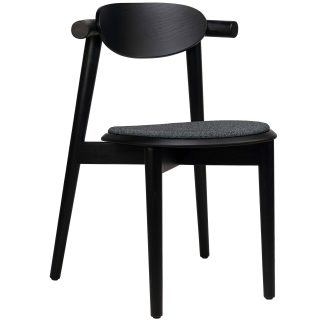 96126960 Stoel Noaro Zwart Zwartgroen 1hr