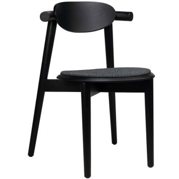 96126960 Stoel Noaro Zwart Zwartgroen 1hr