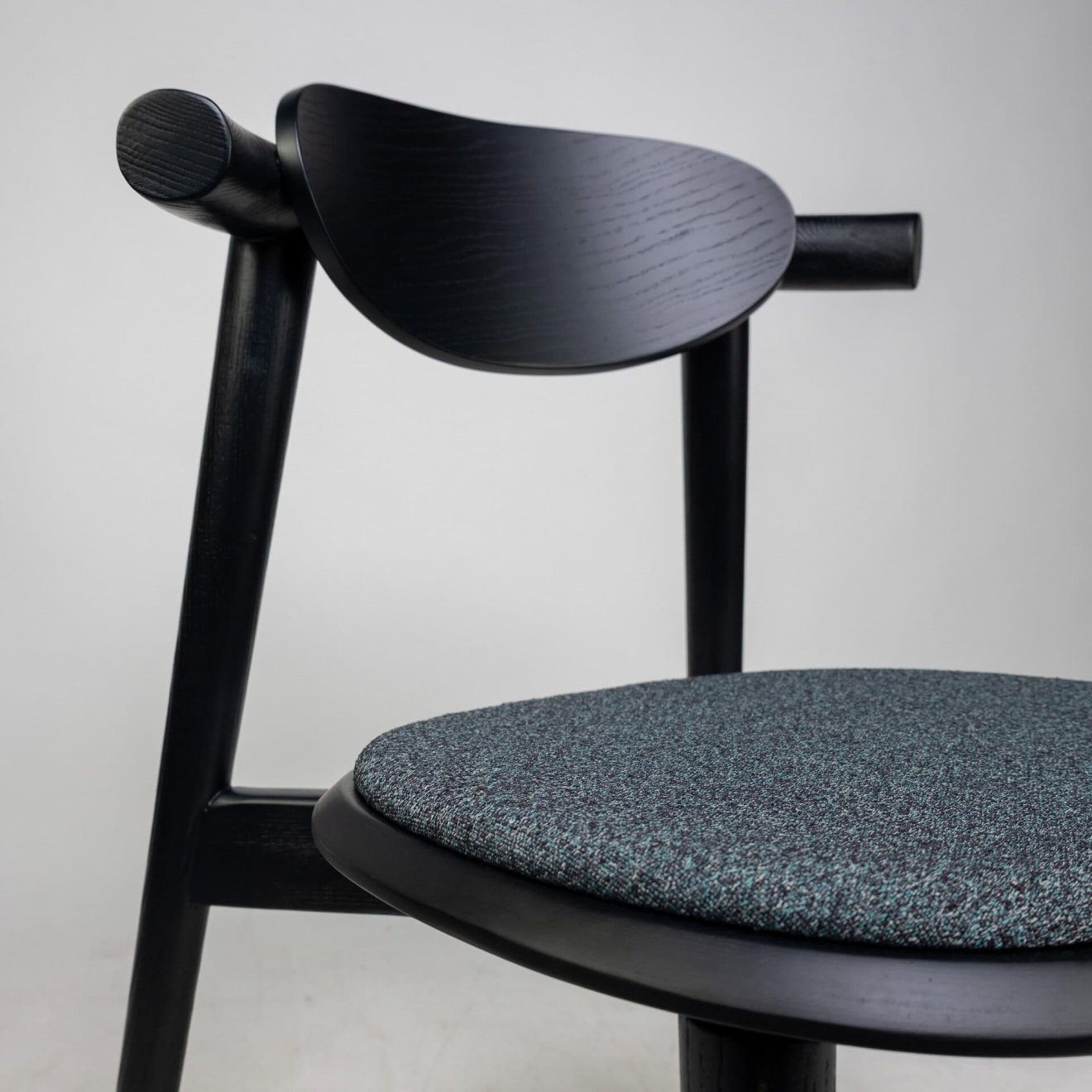 96126960 Stoel Noaro Zwart Zwartgroen 8hr