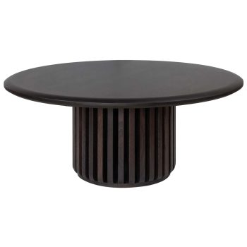 96413050 Pinnar Sidetable ø100x38 Wengé 1hr