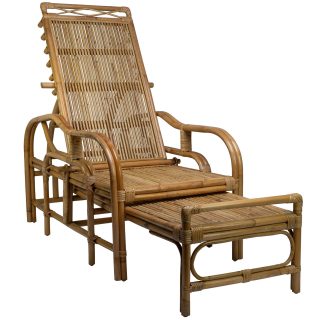 96517290 Solana Rotan Loungebed Naturel 1hr