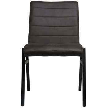 96807400 Stapelstoel Boston Antraciet 2hr