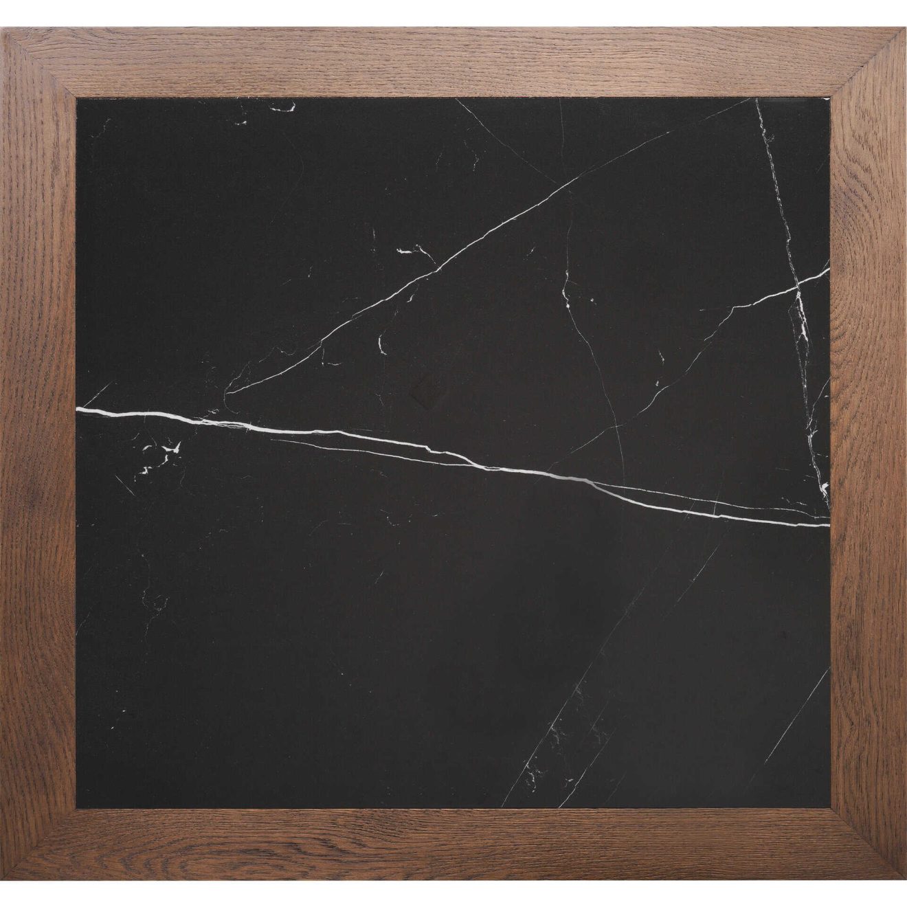 96323000 Romeo Eiken Blad 70x70cm Zwart Marmer 1hr