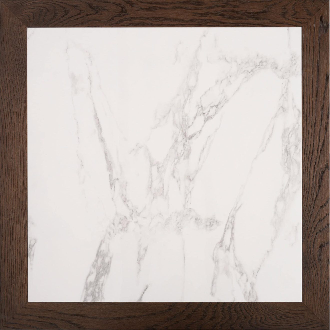 96323010 Romeo Eiken Blad 70x70cm Wit Marmer 1hr