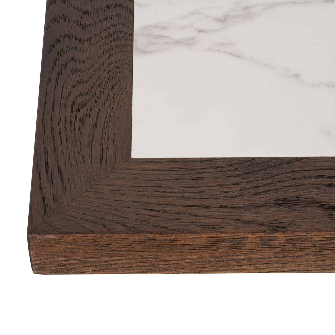 96323010 Romeo Eiken Blad 70x70cm Wit Marmer 4hr